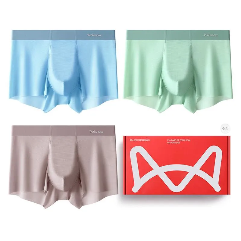 MIIOW Underpants Men's Box 3 Pack-0