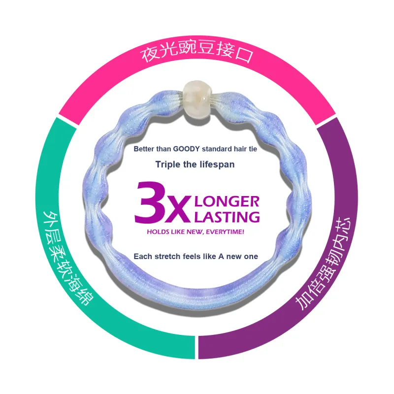 GOODY Rubber Band Hair Tie Women's-3
