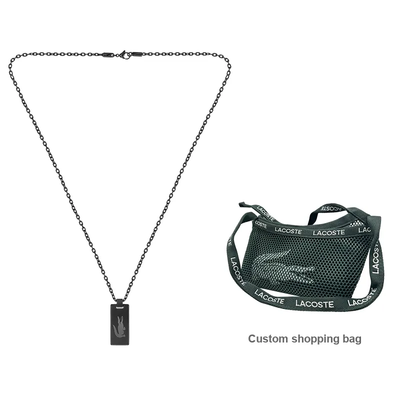 LACOSTE Stainless Steel Necklaces Men's-0