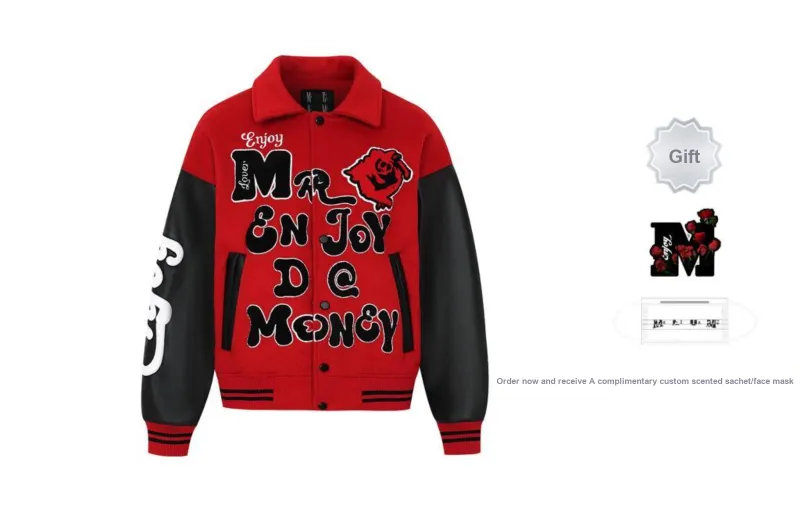 MR.ENJOYDA MONEY Rose Full Printed Unisex Baseball Uniform-1