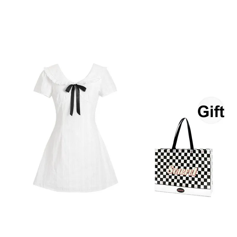 STARFEI Short Sleeved Dress Women's-0