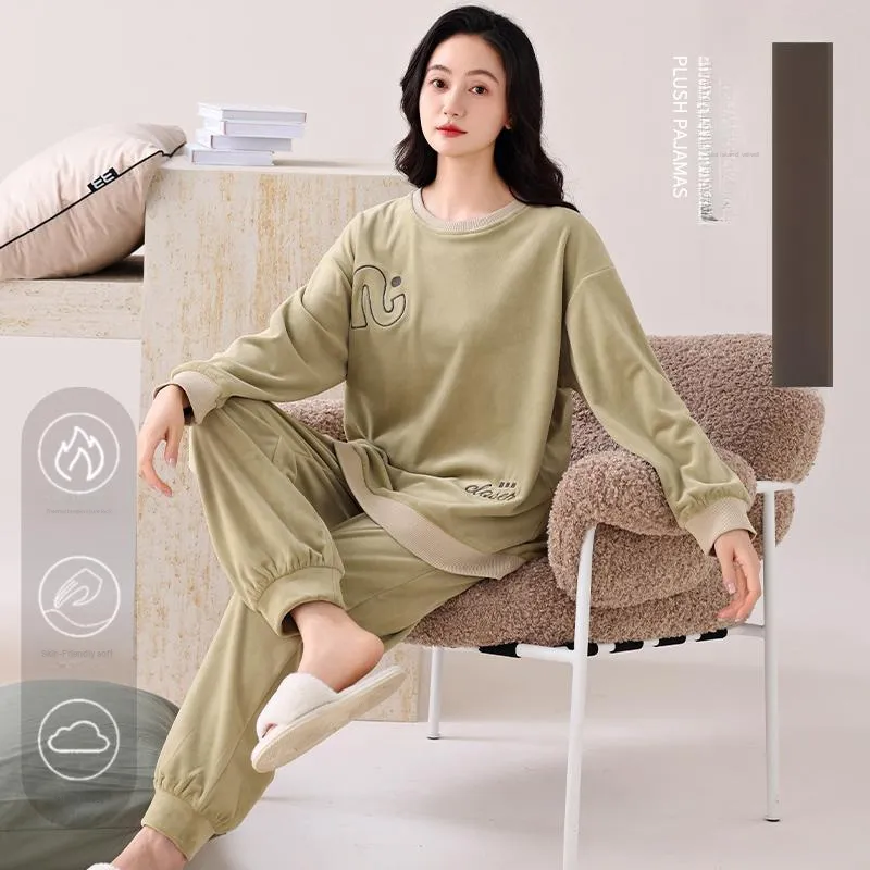 UAVAE Pajama Set Women's Image Color-1
