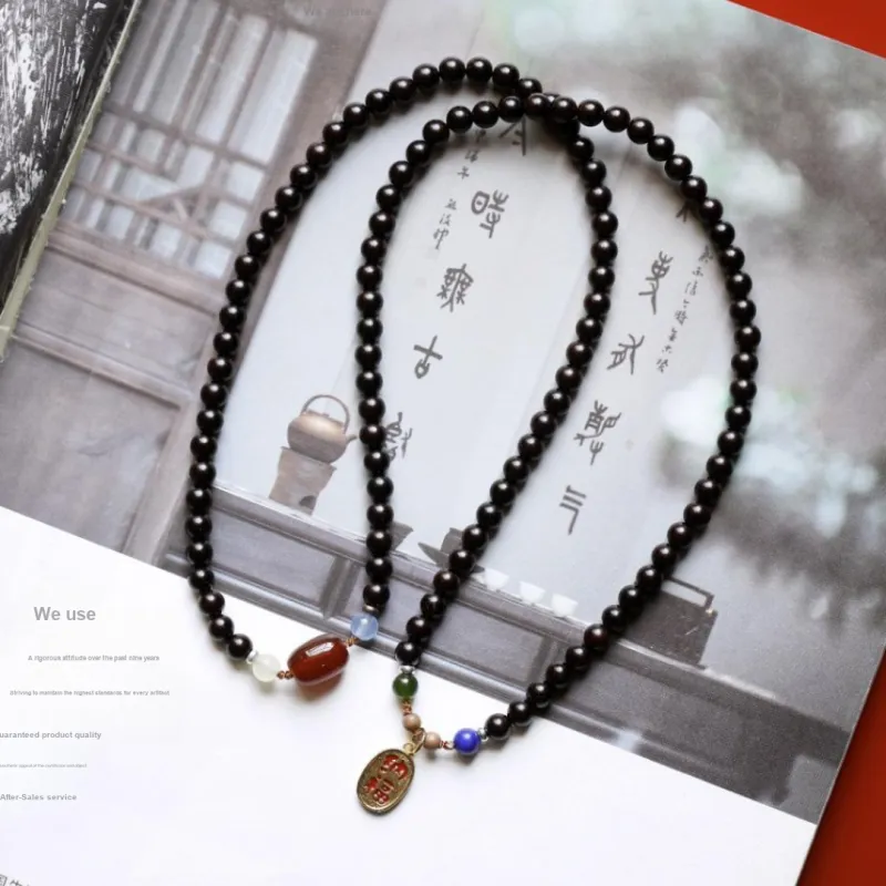 FANGYUANXIAOFU Rosewood Bracelets Women's-4