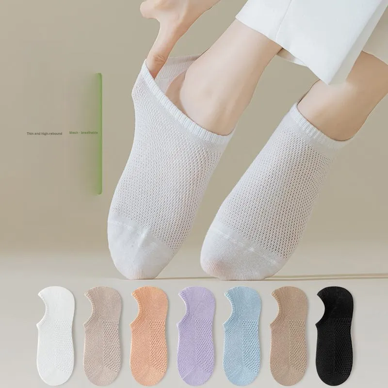 Top Melon No Show Socks Women's 5 Pack-12