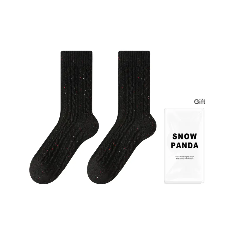 XXLLG Mid Calf Socks Women's Gift Box 2 Doubles-12