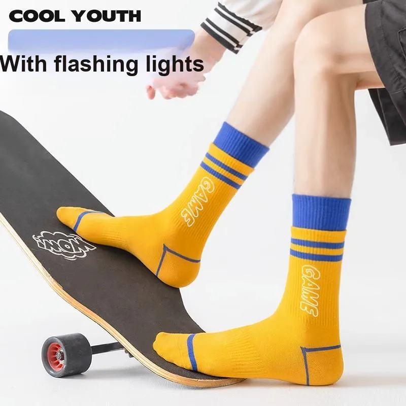 Taste The Color Mid Calf Socks Unisex 3 Pack-7
