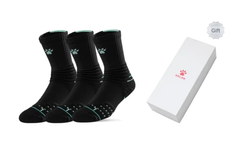 KELME Basketball Socks Unisex 3 Pack-18