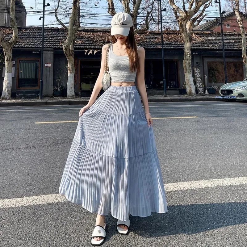 ZCDECO Casual Long Skirt Women's-19