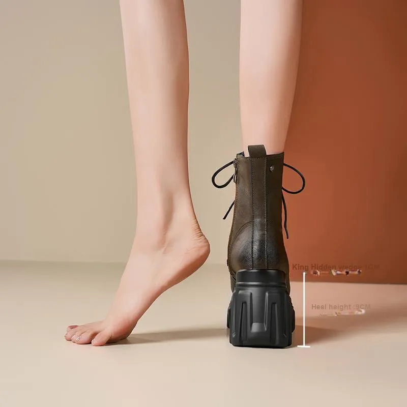 SIFEIRO Ankle Boots 10CM Women's-7