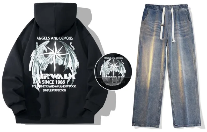 Airwalk Sweatshirt Sets Unisex-32
