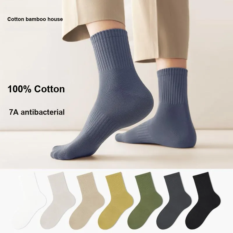 B&C.Room FW23 Mid Calf Socks Men's 6 Pack-3