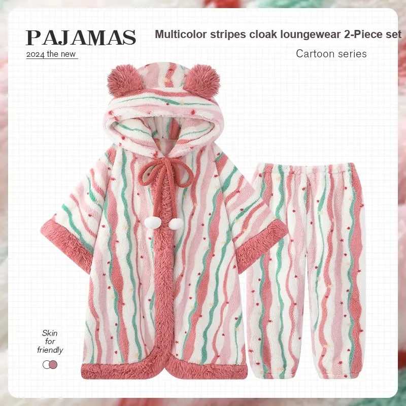 O'MESIK Pajama Set Women's Pink-1