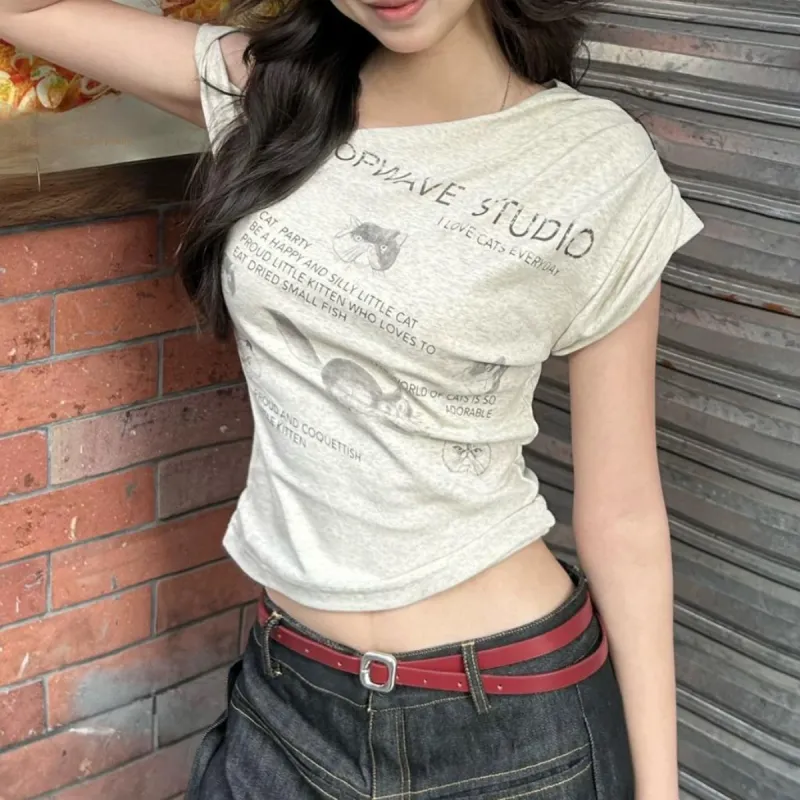 TORIGHT Regular Top T Shirt Women's-3