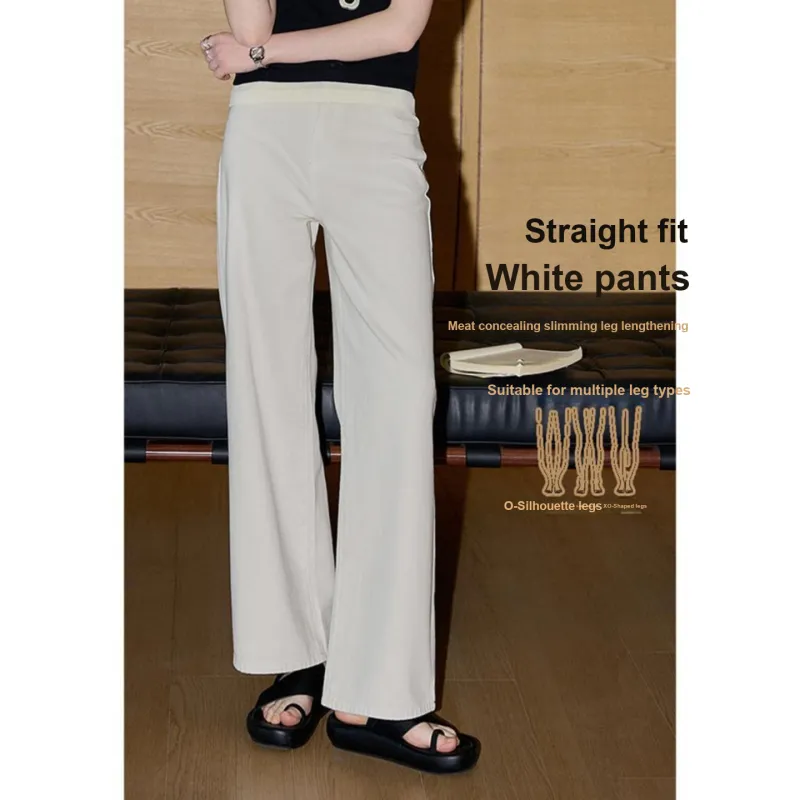 KUHNMARVIN Jeans Women's Milk White-5
