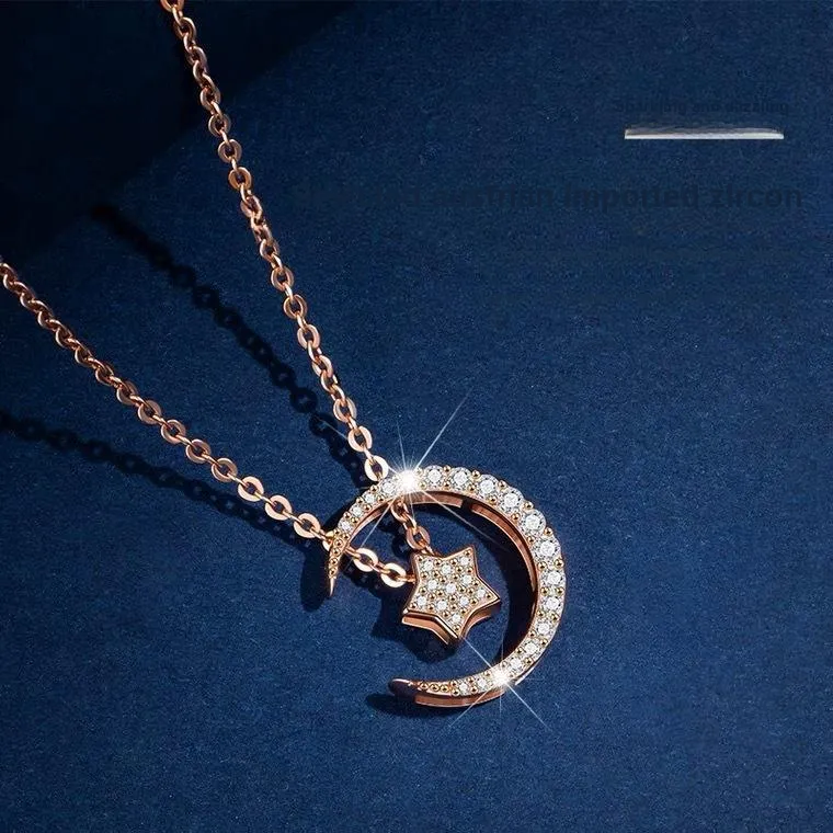 MOVER S925 Silver Necklaces Women's-2