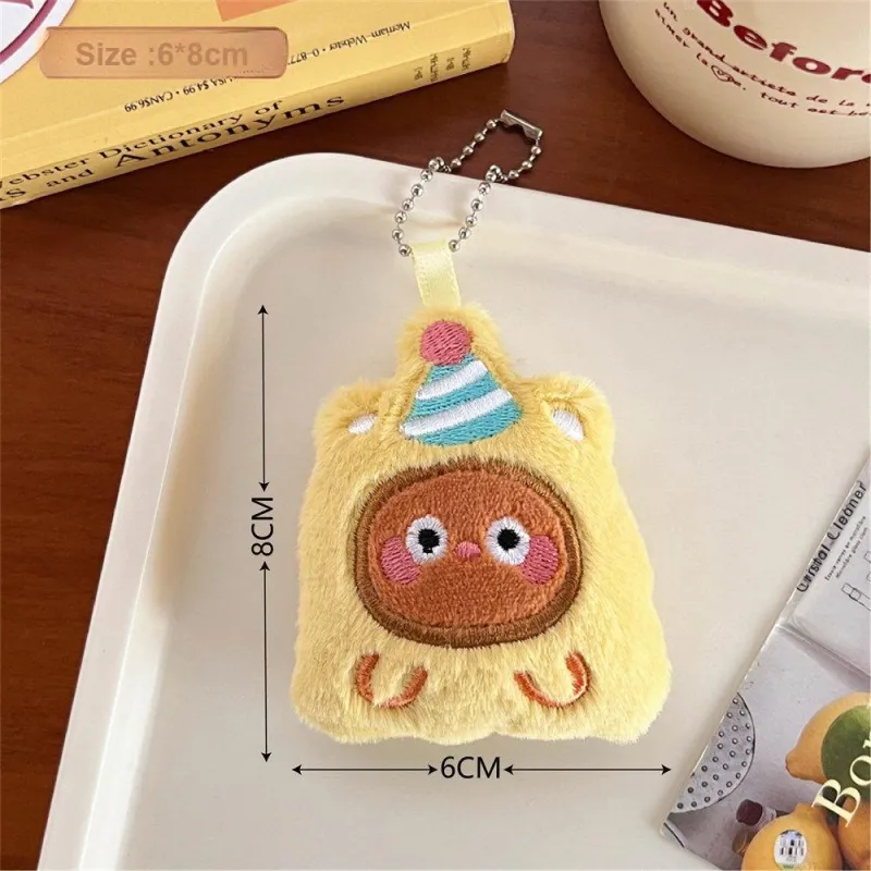 Yi Bu Kang Plush Pendants Unisex-23