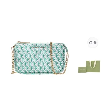 VANESSA HOGAN Monogram Crossbody Bags Green