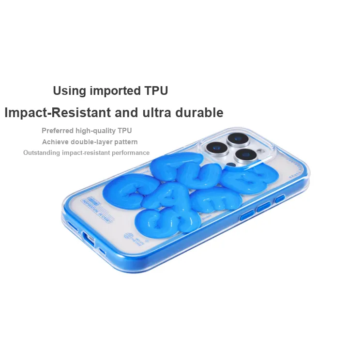 Shell Space TPU Material Comfortable Matte Handfeel Case  Blue Magnetic Phone Cases Compatible With IPhone Collection-1