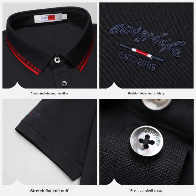 GY Goldlion Polo Shirts Men-9