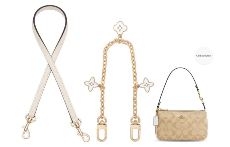 GUYI Alloy Bag Accessory Women's Gold Tone-20