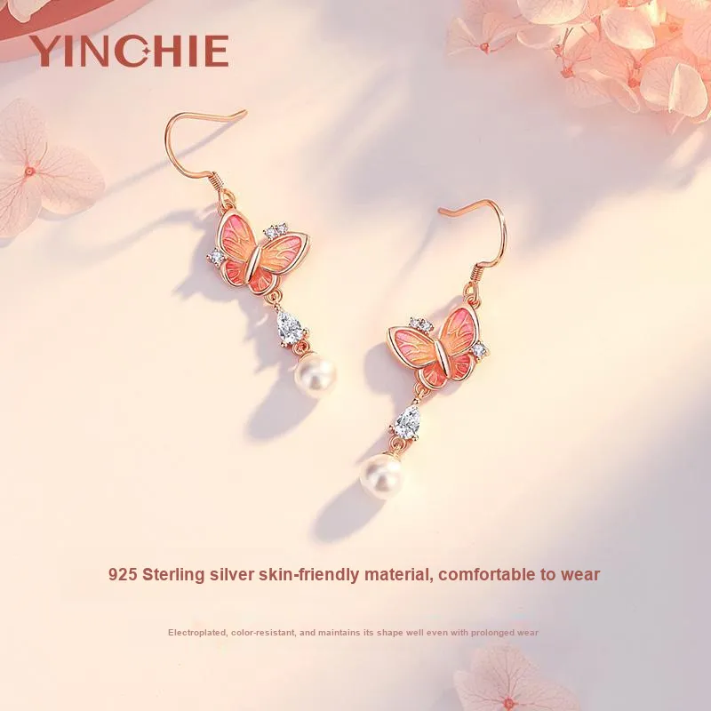 YINCHIE 925 Sterling Silver Earrings Women's Box-2