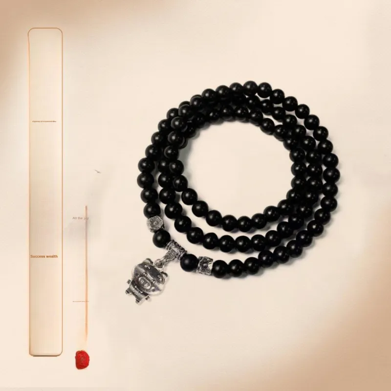 The Years Are Quiet Ebony Bracelets Unisex-26