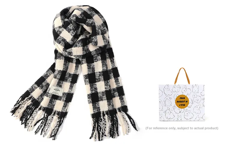 FREE RABBITⅡ Knit Scarves Unisex-8