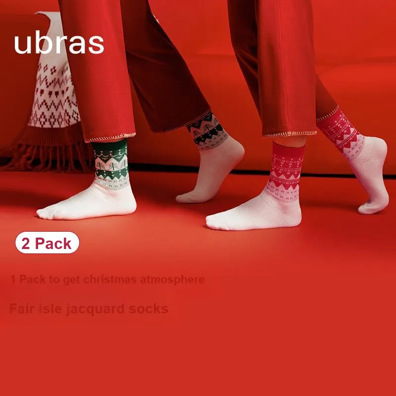 Ubras Unisex Mid Calf Socks-6