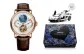 Rose Case White Dial Brown Leather Strap