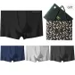 Narrow Waistband 4-Pack Box Included (Dark Heather Gray+Light Heather Gray+Black+Navy Blue)