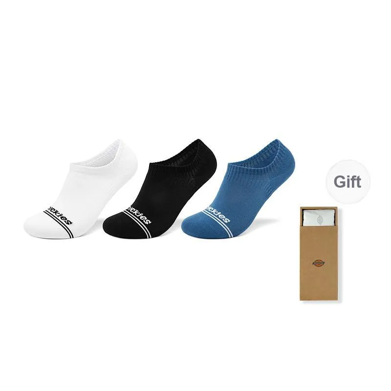 Dickies Comfortable 95% Cotton Slip Resistant Invisible Breathable No Show Socks Unisex Gift Box Combination-6