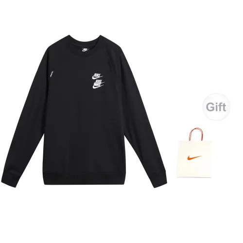 Nike Sportswear Sweatshirts Men Black Gift Bag