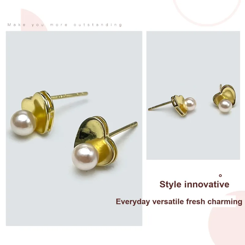 PEARL QUEEN Pearl Stud Earrings Women's-2