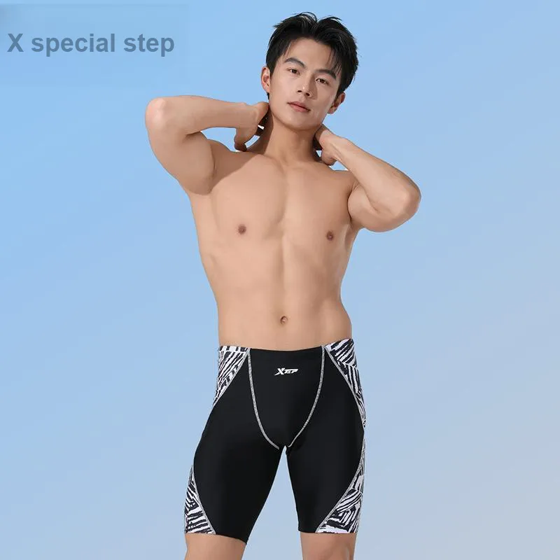 XTEP Swimming Shorts Men's Black-4