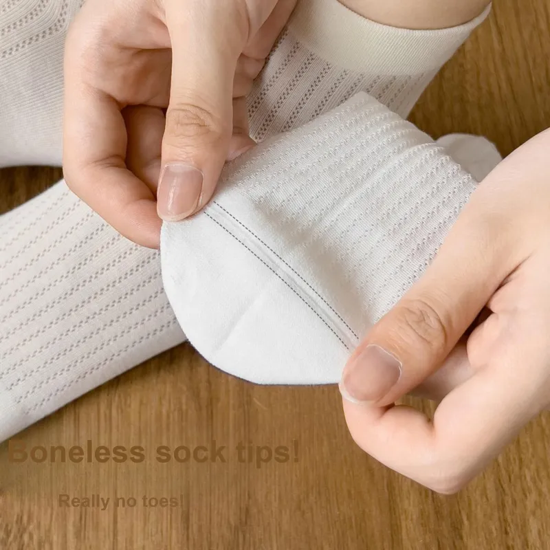 XXLLG Mid Calf Socks Women's 6 Pack-3