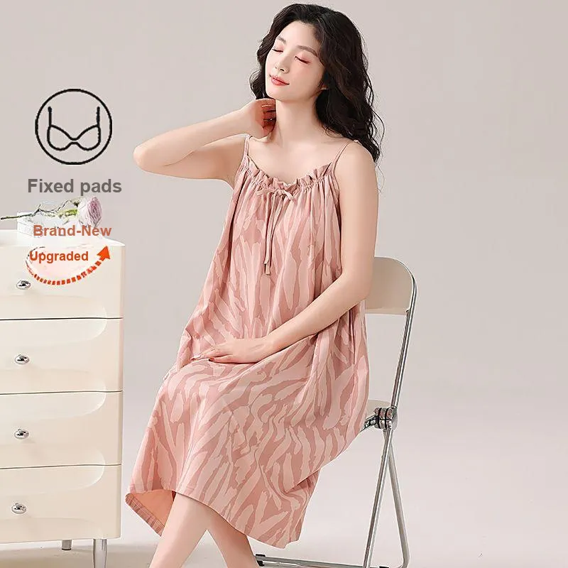 DanceBees Nightgown Women's Pink-4