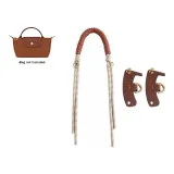 Brown Portable+Brown Gold Buckle Set