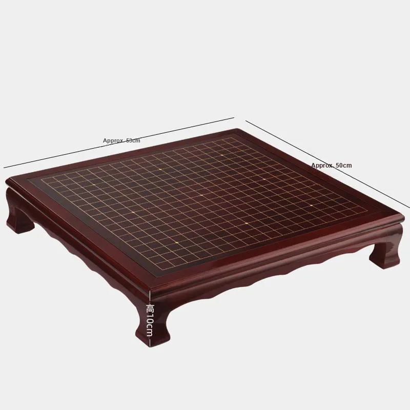 Imono Go Board Solid Wood Chinese Chess Cloud Pieces Five In A Row Genuine 2 in 1 Go Stone Board Games-5