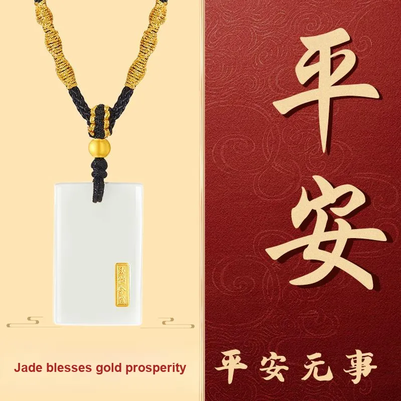 BYTHERE Pendants Green Jade Unisex-1