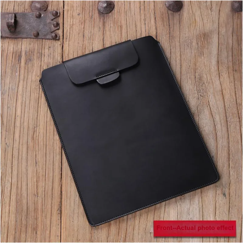 TALLYWOOD Compatible With Huawei MateBook. Minimalist Style All Top Grain Cow Leather Notebook Shell Film-14