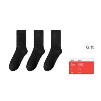 MIIOW Trend Party Series Mid Calf Socks Women's Box Of 3 Pairs