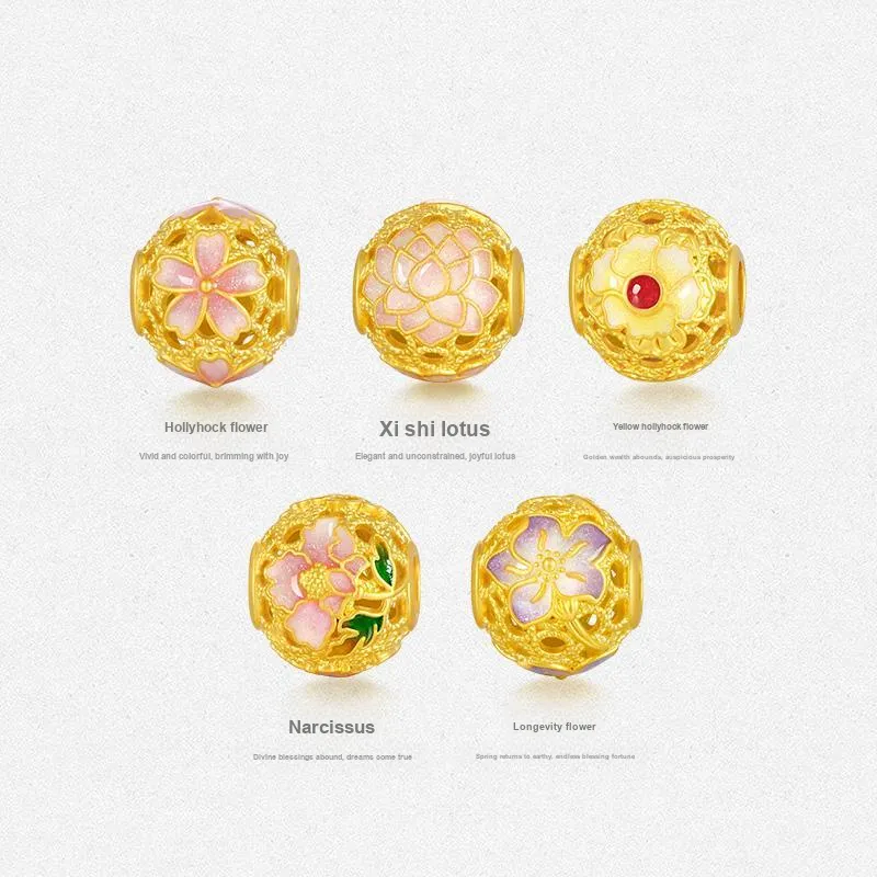 CHOW TAI SENG National Treasure Gold Bracelet Women's-1