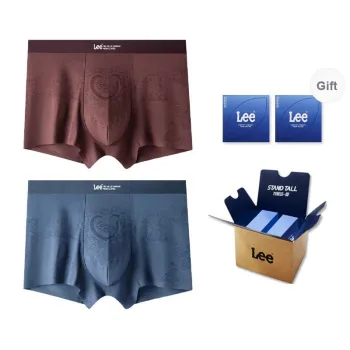 Lee Classic 101 Underpants Men's Gift Box Of 2 Strips