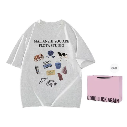 Aimilian T Shirt Unisex White Gray