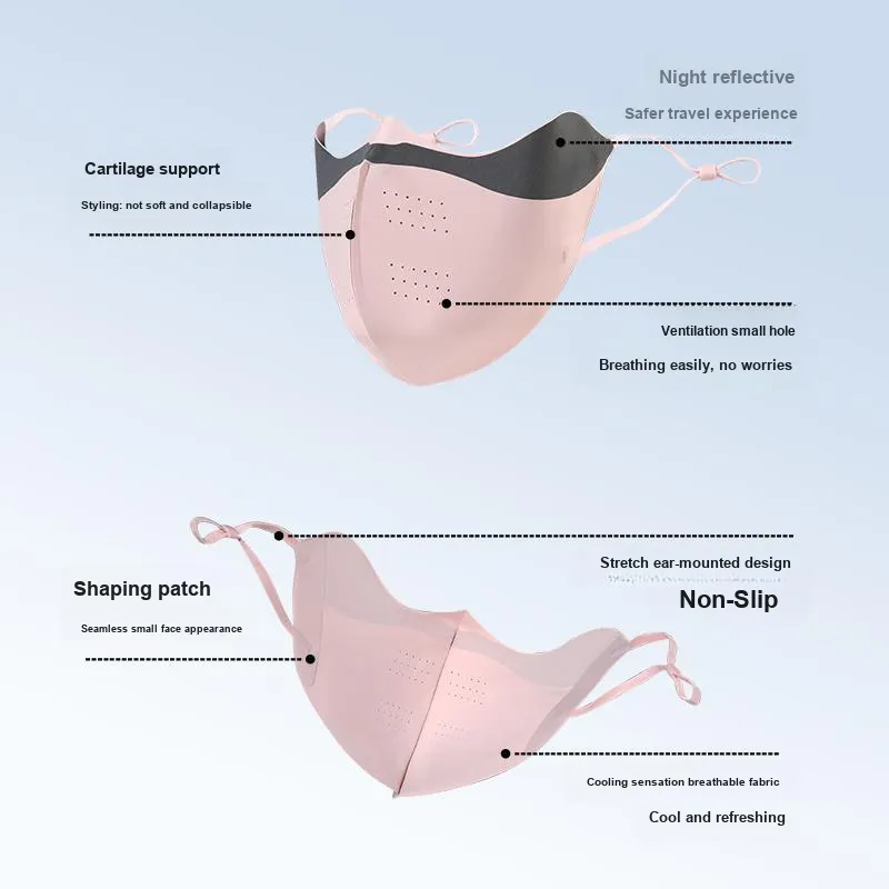 Shizhu Lightweight Sun Protection Masks Unisex-6