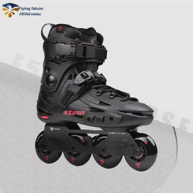 FLYING EAGLE Inline Skates Unisex Black Red-2