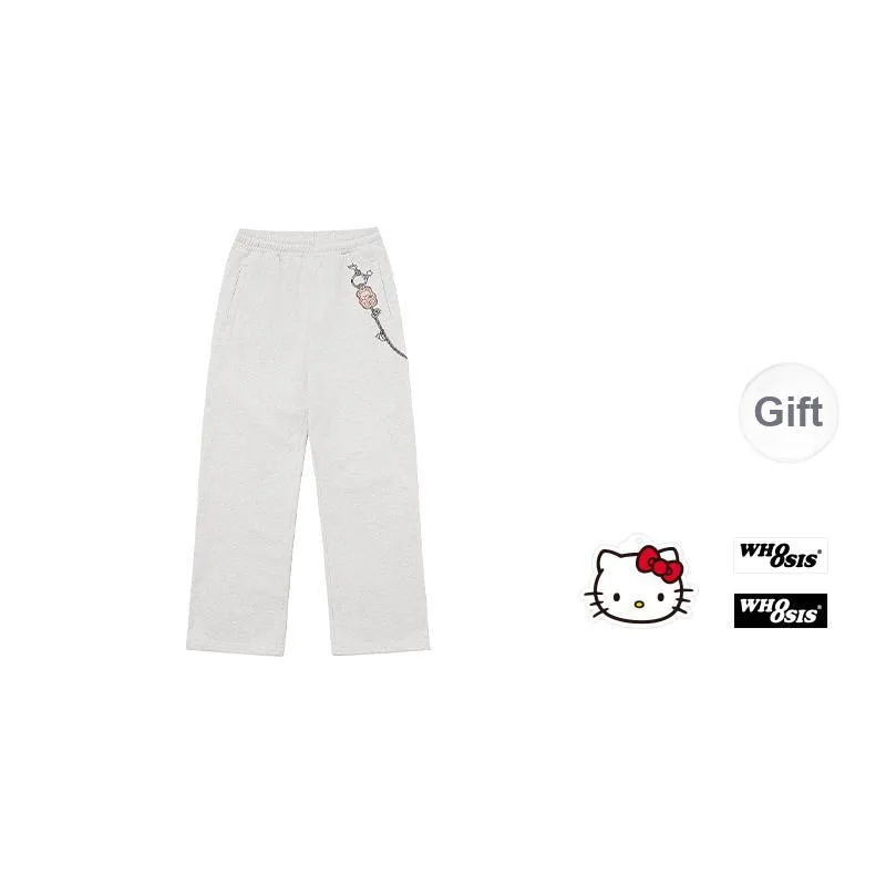 WHOOSIS Knitted Sports Pants Unisex-0