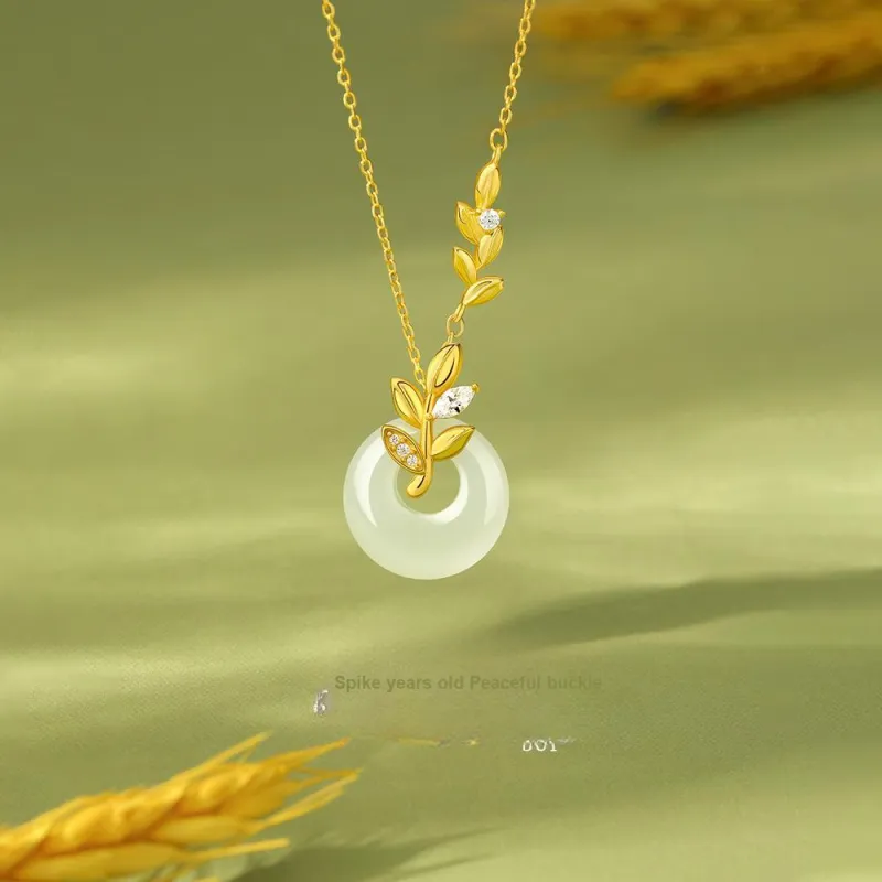 Lang Wind S925 Silver Necklaces Women's-1