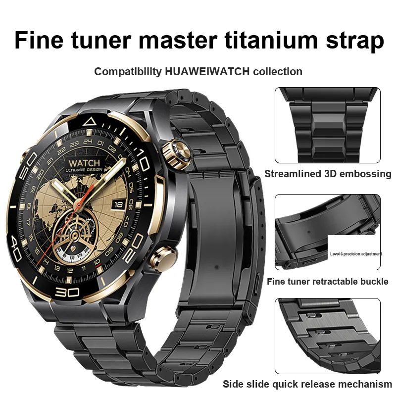 FZRT Watch Band Huawei Honor Compatibility 220mm Titanium Material-1