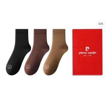 PIERRE CARDIN Mid Calf Socks Women's Box Of 3 Strips